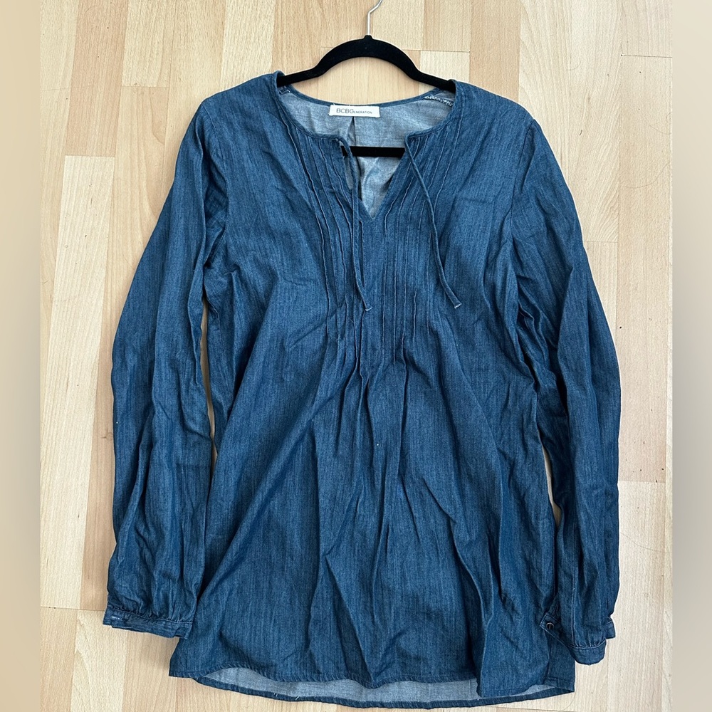 Jean dress ( could be used as just a top)